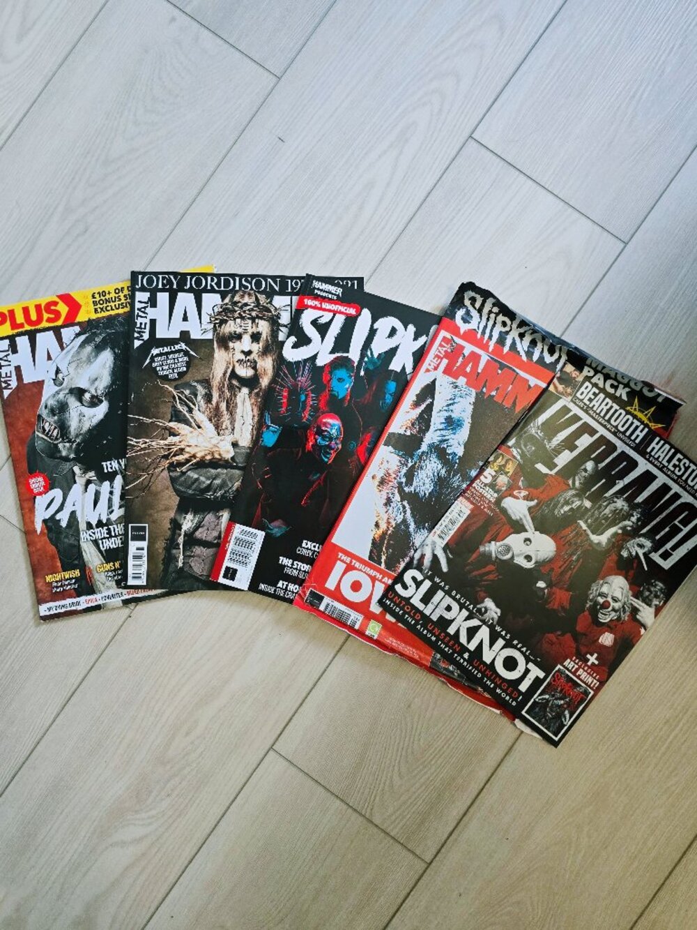 Bundle of SLIPKNOT magazines - Maggot pack